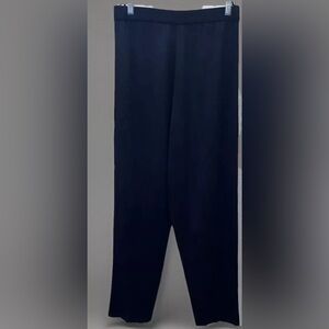 Lilly of California Vintage Black Stretch Elastic waist Pullover Pants  Size XL